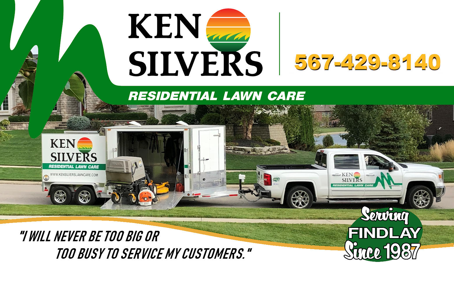 Ken Silvers Residential Lawn Care